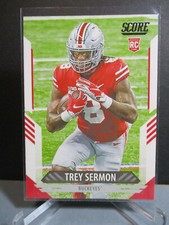2021 Panini Score #313 Trey Sermon San Francisco 49ers Rookie Card