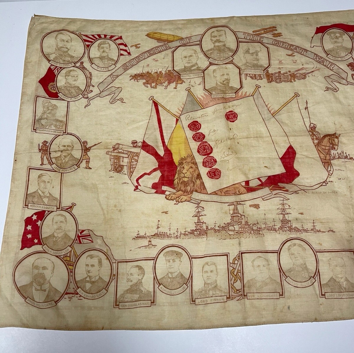 希少 1874 French Military Vintage Bandana - 小物 