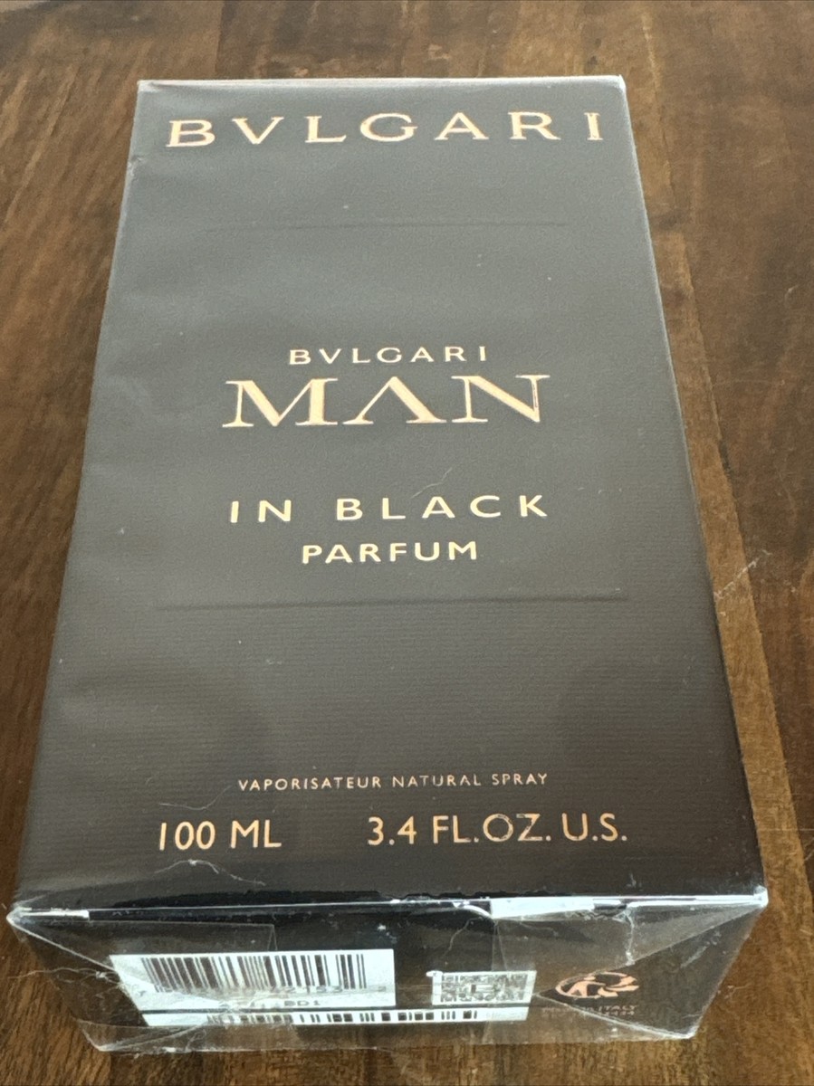 BVLGARI MAN IN BLACK 100ml 未開封 2024! BVLGARI Man In Black PARFUM Men's 3.4oz/100ml NEW
