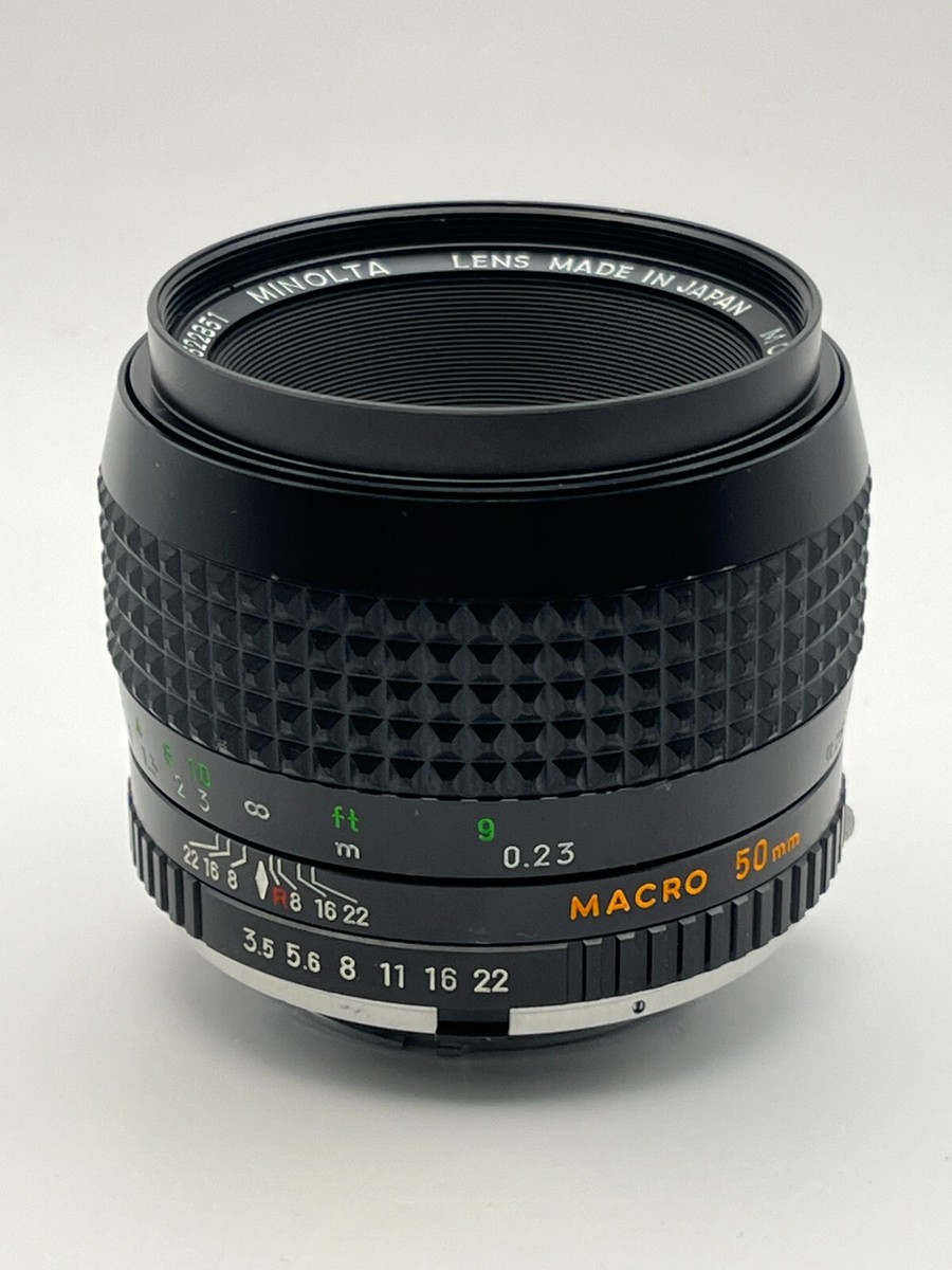希少】ミノルタ Macro Rokkor QF 50mm f3.5 L39 【公式通販】