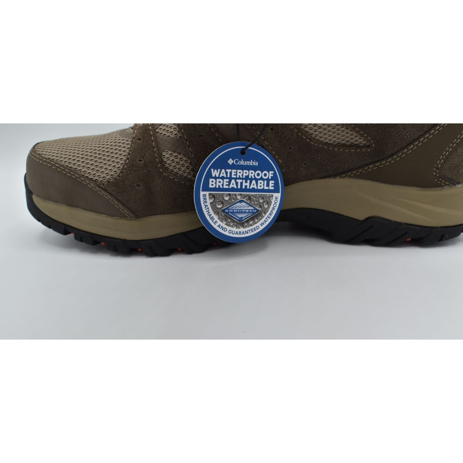 Columbia Womens Size 10 Redmond III Low Waterproof Coral Red Hiking Sneakers thumbnail 9