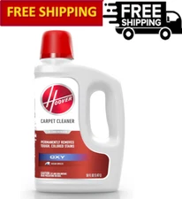 Hoover Oxy Deep Cleaning Carpet Shampoo, Machine Cleaner Solution, 50 Oz-AH31950