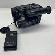 vintage SONY Video Handy Cam Camera Recorder - model CCD-TR81 - Parts Only