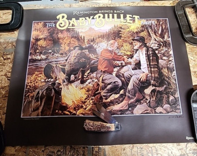 Remmington ''A Break in the Action'' Hand Signed by LW Duke Poster Only