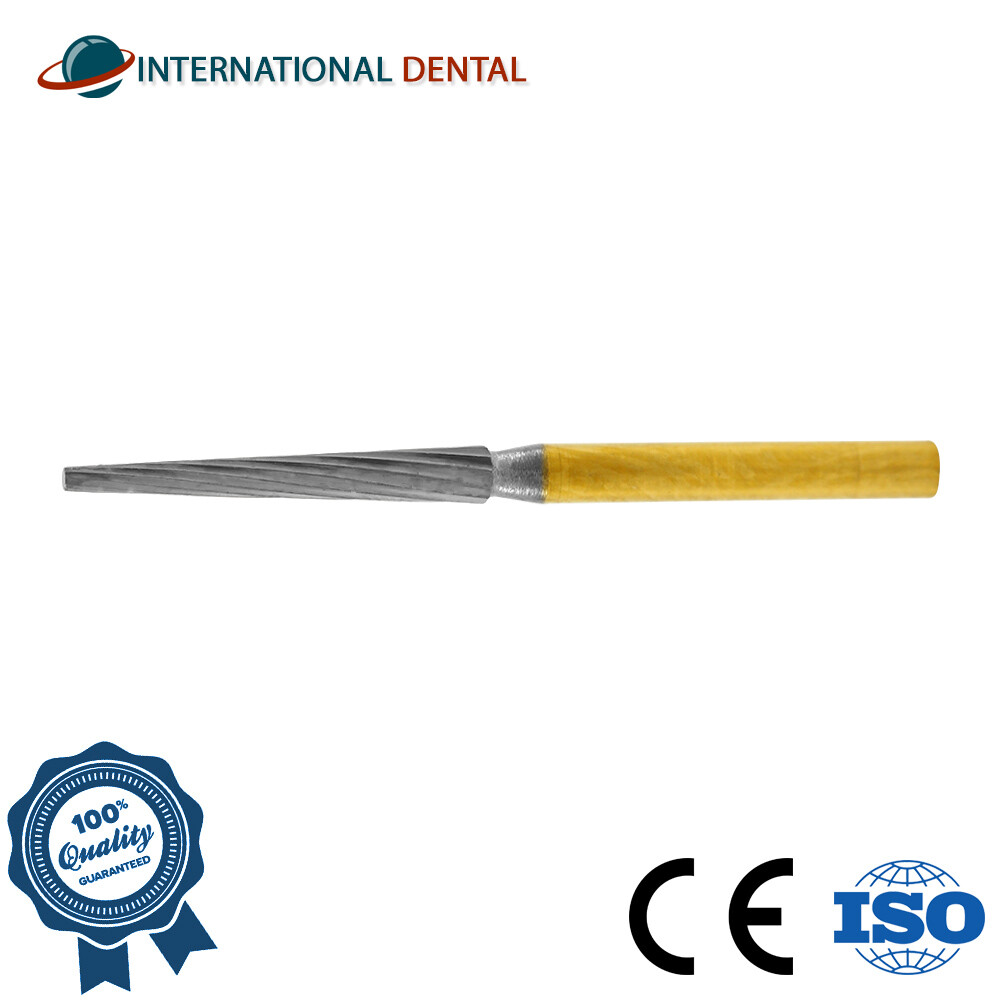 10 Orthodontic Dental Debonding Carbide Burs Finishing Taper FG8104