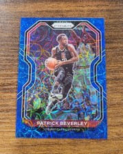 2020-21 Panini Prizm Choice Blue #140 Patrick Beverly /49 Clippers Rare SSP Free