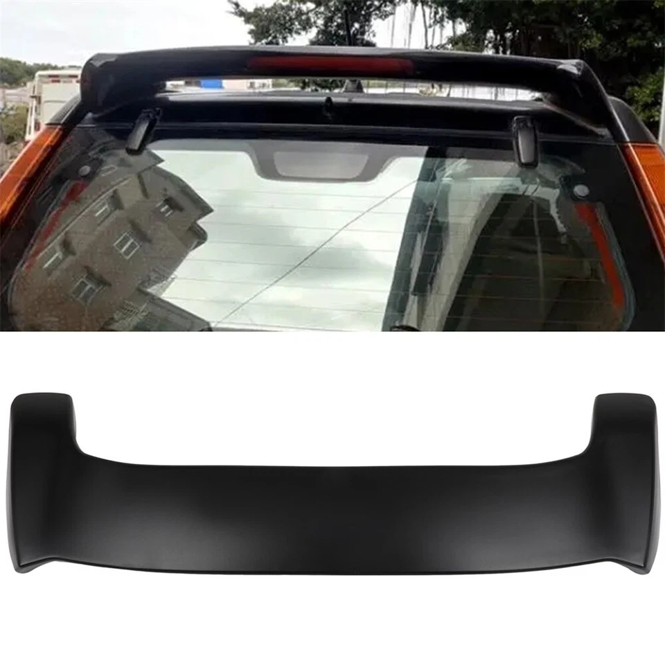 Black Roof Spoiler w/LED 3RD Brake Light For 2002-2006 Honda cr-v crv Foto 3 de 4