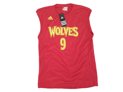 Adidas Minnesota Timberwolves Jersey Men's Size S M -NEW- S88291 #9 Rubio