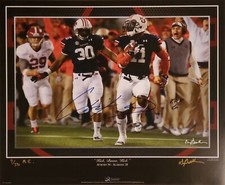 Chris Davis Signed 2013 Iron Bowl Auburn Museum Edition Print w/Kick 6 Proof /50