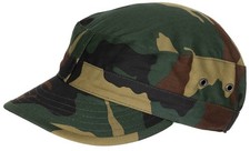 Original Italian Army Field Cap camo Military Surplus Excellent Maxi