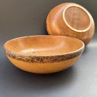 McCoy 8" Serving Bowl Canyon Mesa Rustic Brown 1423 Salad Soup Stoneware Vtg USA