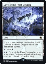 MTG Cave of the Frost Dragon - Foil - Ampersand Promo, Unique & Misc. Promos, Ne