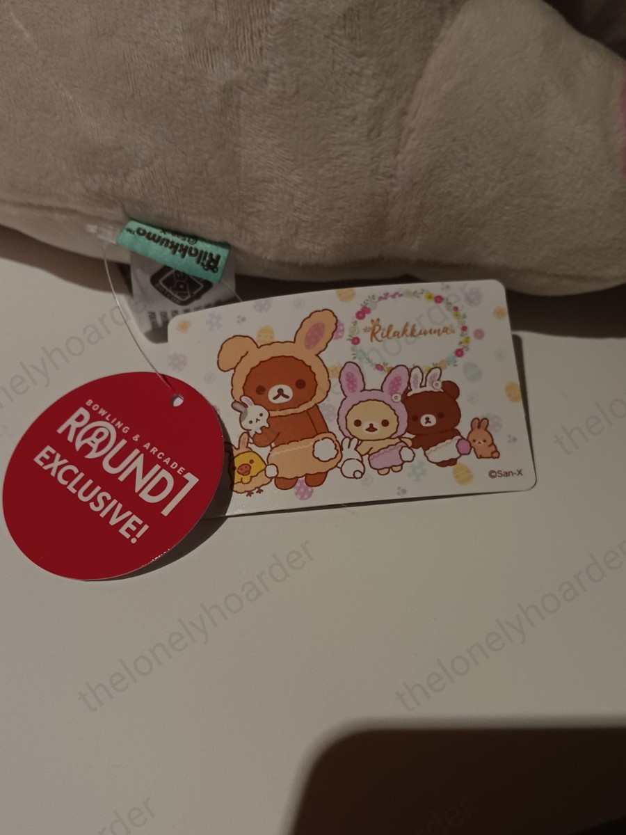 San-X Rilakkuma: Korilakkuma Nesoberi Laydown Bunny Ears 16