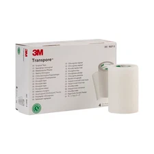 3M Transpore Medical Tape 3" x 10 Yd 1527-3  1 Box 4 Rolls/Box