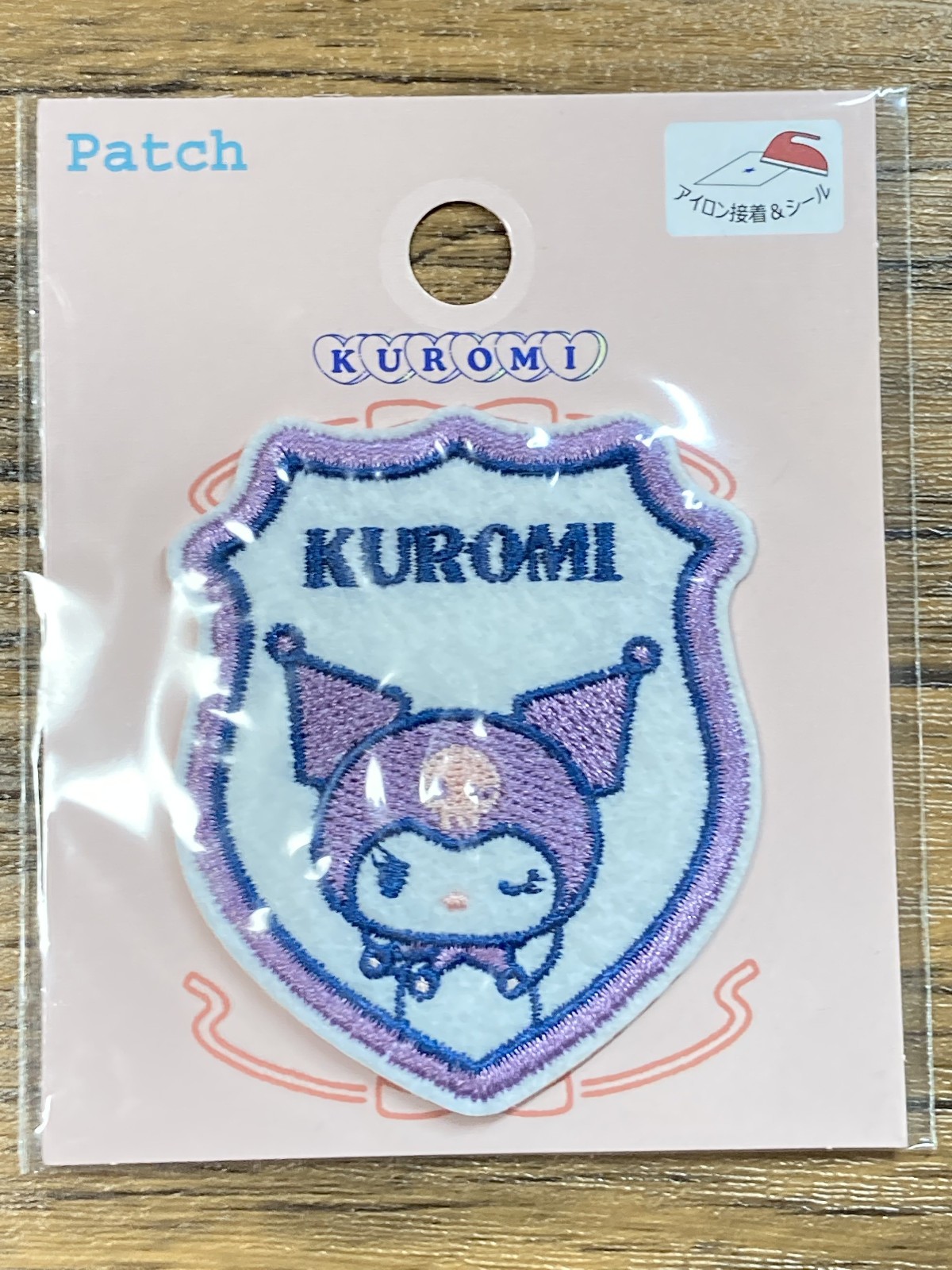Sanrio Kuromi Official Seal/ Iron On Patch JAPAN LIMITED