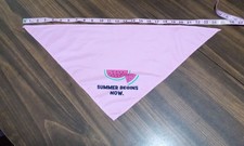 Lightweight Dog Bandana. Large. Free Shipping.