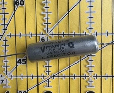 .047uF 600v Sprague Axial Film Capacitor 196P Vitamin Q Vintage Tone Audio 1pc