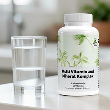 MDG Vita Multi Vitamin & Mineral Komplex Kapseln, Vitamin B Komplex, Halal