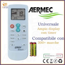 Telecomando universale condizionatore per Aermec climatizzatore bravo clima