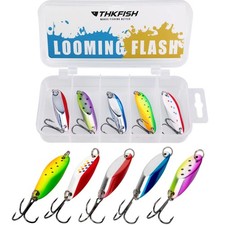 Fishing Spoon Lures Fishing Lures Trout Lures Spoons for Trout Pike Bass C...