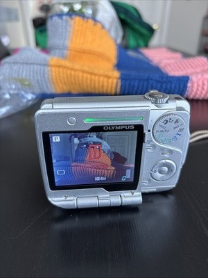Olympus i:robe IR-500 4.0MP Digital Camera - Silver for sale