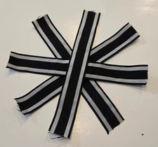 WWI WW1 Imperial German Iron Cross Medal Ribbon replacement set