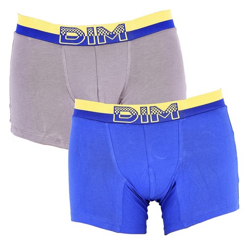OZABI - Lot De Slips DIM Homme Coton Stretch Ultra Confort - Pack Surprise Multicolore (Noir, Blanc, Gris, Marine) - Tailles S à XL