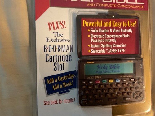 Franklin Holy Bible - Electronic Version (KJB-440) NEW BATTERY - Picture 3 of 5