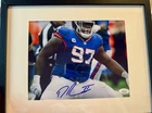 Dexter Lawrence Autographed New York Giants 11x14 Framed Signed JSA certified