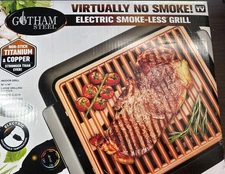 Gotham Steel 1618 Indoor Electric Grill - Black