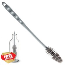DekoTech 11-Inch Silicone Bottle Brush