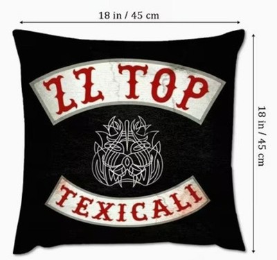 Kissenbezug ZZ TOP - Texicali,  45x45 cm