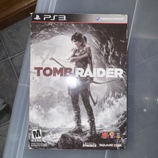 Tomb Raider PS3 Collectors Edition CIB Sony PlayStation 3 2013 Complete Artbook