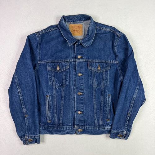 Vintage Levi's Trucker Jacket Mens 48 Type 3 Denim 1980s USA Made 70506-0216 - Image 1