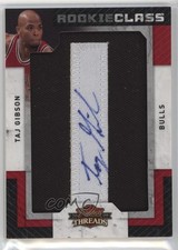 2009-10 Panini Threads Rookie Class /330 Taj Gibson #125 Auto 0d6s