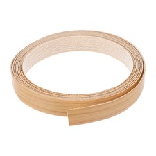 Edge Banding 3/4 Inch x 9.84ft Pre-Glued Wood Veneer Edging for Cabinet Walnut