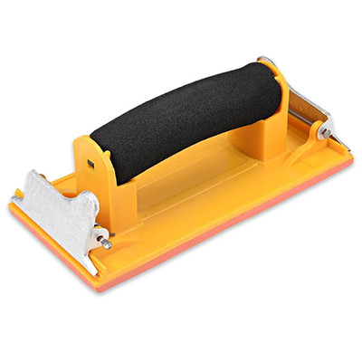 Hand Sander, Sandpaper Holder with Sponge Handle, 7 X 3.5 Inch Manual Hand Sandi