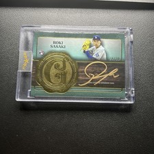 2025 Topps Five Star - Golden Graphs Roki Sasaki /30 (AU, RC)