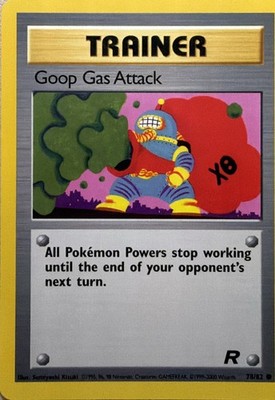 Goop Gas Attack Common Team Rocket 78/82 LP