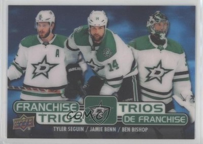 2020 Tim Hortons Collector's Series Franchise Trios Tyler Seguin Jamie Benn 0a02