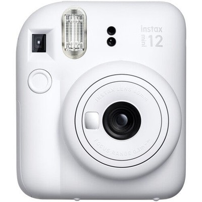 Fujifilm Instax Mini 12 Kamera (Tonweiß) mit Instax Mini Film - 20 Auslösungen