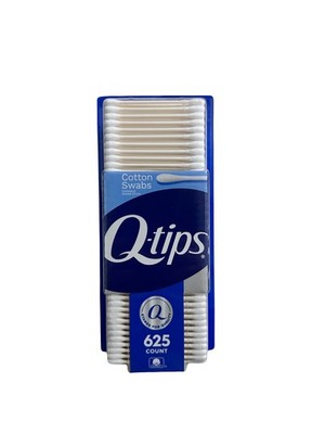 Q-Tips Cotton Swabs, 625 Ct 100% pure cotton