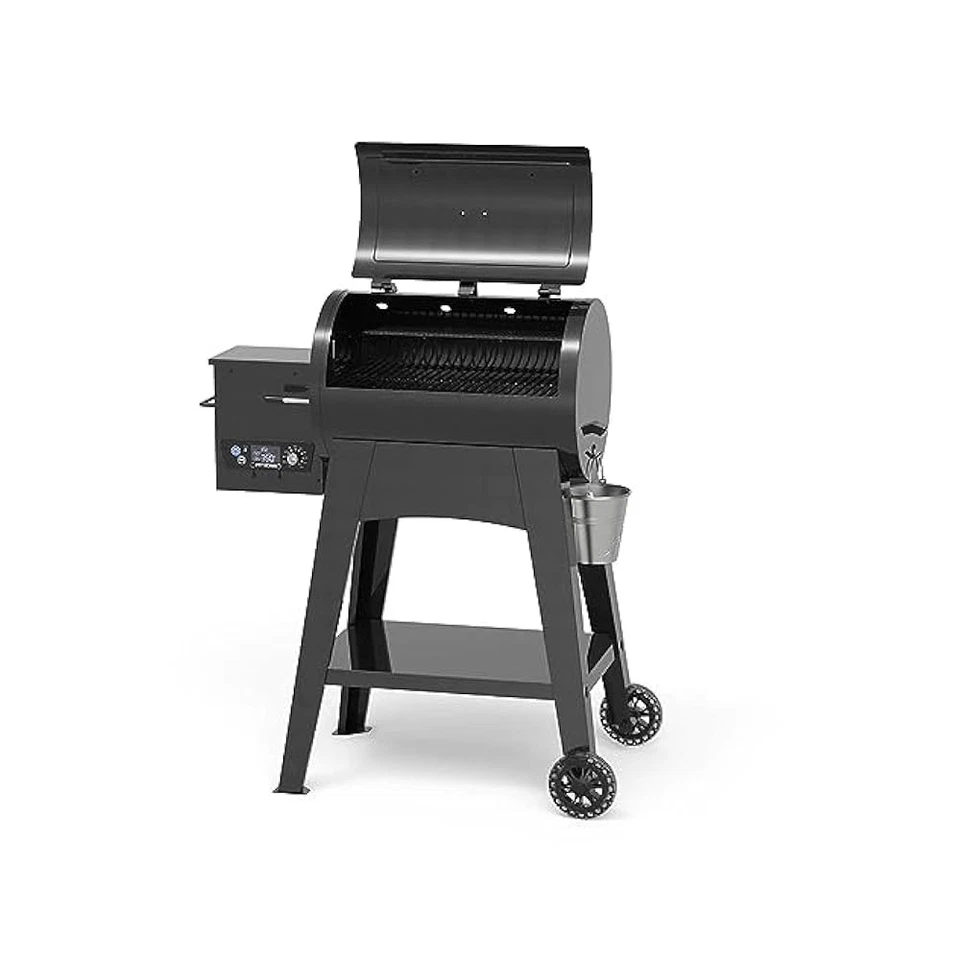 Pit Boss PB440FB1 Pellet Grill, 482 Square Inches Cooking Surface, Black - Image 2 of 4
