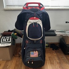 Sun Mountain USA edition, C-130, 14-Way Cart Golf Bag With rain cover 