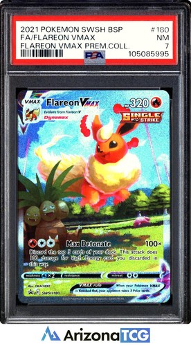 Flareon VMAX graded PSA 7 for sale on eBay