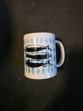 Souvenir Mug From Portugal Portuguese sardine-themed ceramic mug