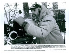 1987 Photo Norman Jewison Ny Moonstruck Filming Director Co Producer Comedy 8X10