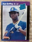 1989 Donruss - Rated Rookie Ken Griffey Jr #33  (RC) Seattle Mariners