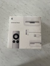 Apple Universal Dock MC746LL/A 30-Pin Complete w/ Remote Inserts Box Excellent