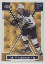 2002-03 Pacific Exclusive Gold Al MacInnis #144 HOF 0h7n